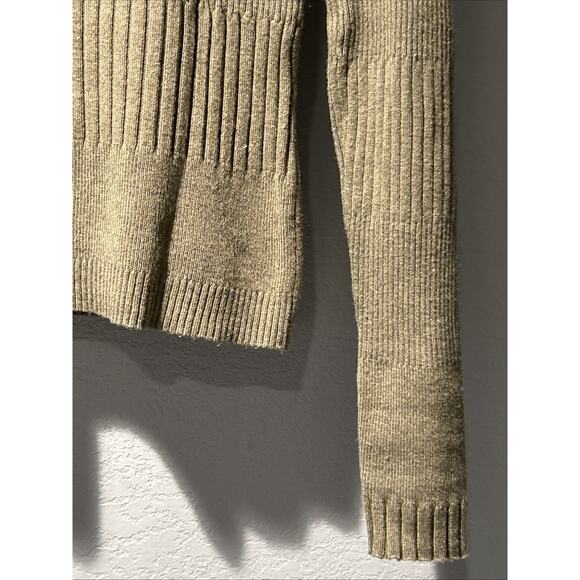 Cotton On Knit Sweater Women's Size Small Green Long Sleeve Mock Neck - Picture 4 of 8